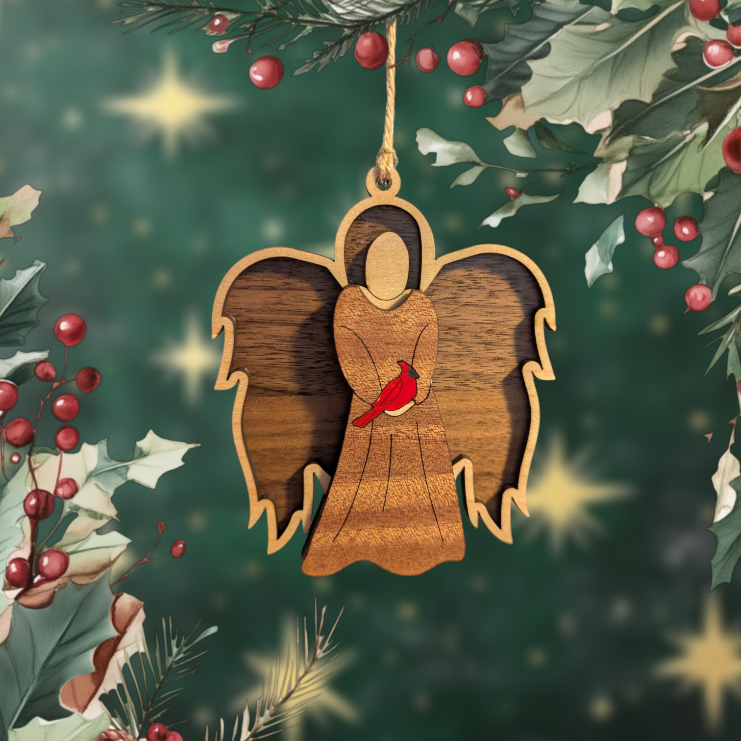Heartfelt Angel Ornament